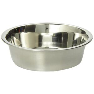 High-Quality Stainless Steel Dog Bowl with 12-Cup Capacity and Non-Skid Design