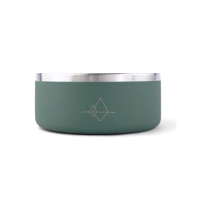 High-Quality Stainless Steel Dog Bowl with Double-Walled Insulation