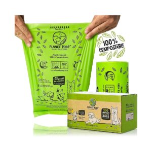 High-Quality Unfragranced Dog Poop Bags for Pets and the Planet