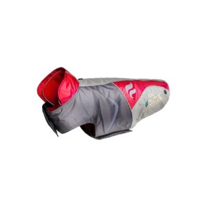 High-Quality Waterproof Dog Coat with Triple-Coated PU Shell and Polar Fleece Insulation