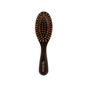 High-Quality Wood Brush for Small Breeds, Excellent for Coat Redistribute and Dryer