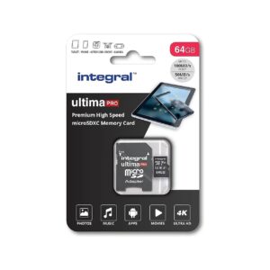 High-Speed 64GB Micro SDXC Memory Card for Smartphone and Tablet Use