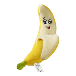 High Value Banana Shaped Soft Puppy Gifts Toy for Small Medium and Large Size Dogs