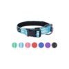 High Visibility Reflective Dog Collar with Adjustable Length for Small Medium Large Dogs