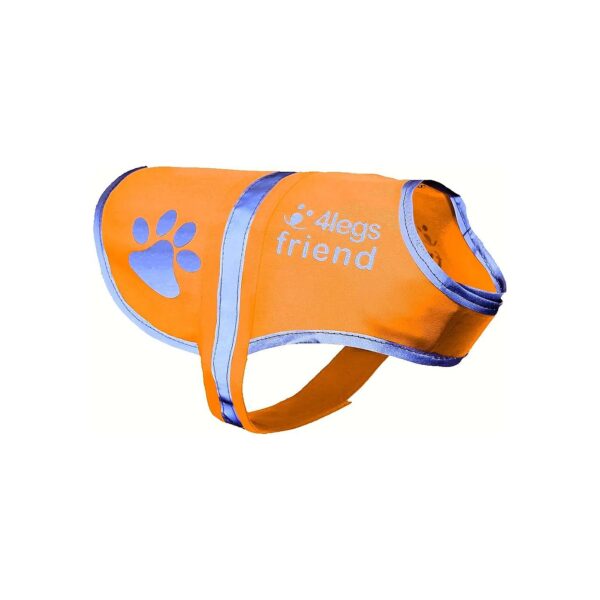 High Visibility Reflective Dog Vest for Improved Road Safety and Comfort