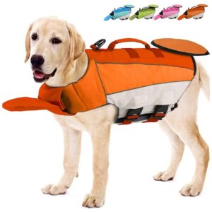 High Visibility Vest for Small Medium and Large Dogs in Orange