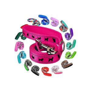 High-Viz Reflective Pink Dog Leash for Small and Medium Dogs - 5ft Size