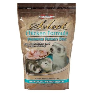 Highly Digestible Fresh Chicken Formula Ferret Food with 3lbs of Chicken