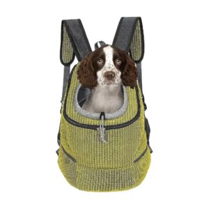 Hiking Dog Backpack for Small Dogs Padded Mesh Soft Carrier