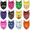 Holiday and Party-Themed Small Polyester Dog Bandanas for Dog and Cat Costume Needs