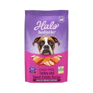 Holistic Dry Dog Food for Adult Dogs with Complete Digestive Health and Immune Support