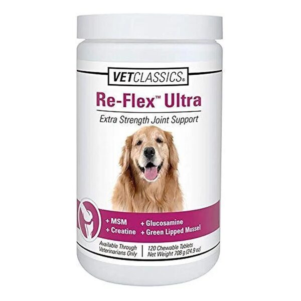 Holistic Joint Support for Dogs - Glucosamine, Green Lipped Mussel, MSM Supplement