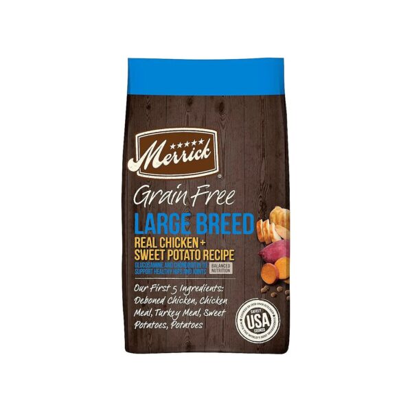 Holistic Large Breed Dog Food with Nutrient-Rich Ingredients and Omega-6 Fatty Acids