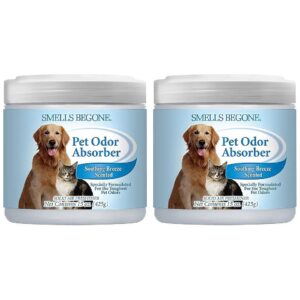 Home and Office Odor Solution with Pet Odor Absorber Gel and Soothing Breeze Scent