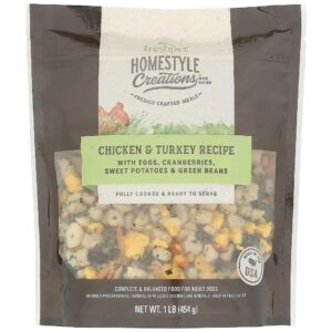 Homestyle Creations Granular Chicken and Turkey Dog Food with Cranberries