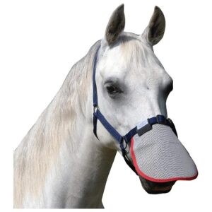 Horse Muzzle Protector with 80% UV Ray Blockage and Soft Padding