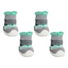 Hot Pavement Protection Turquoise Dog Shoes for Wide Paws Size A