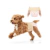 Hot Period Female Dog Diapers with Stretchy Waist and Leak-Proof Outer Layer