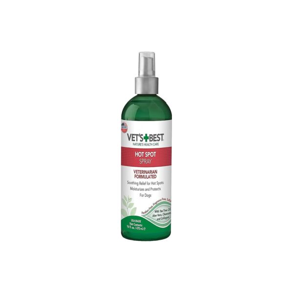 Hot Spot Itch Relief Spray for Dogs - No-Sting and Affordable