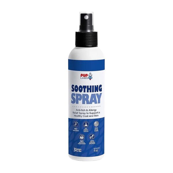 Hot Spot Relief Spray for Dogs with Itching and Scratching Relief Using BioFlavin Extract