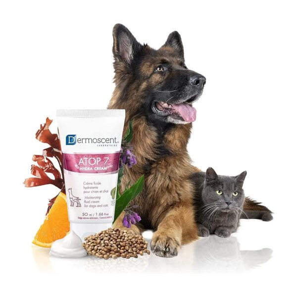 Hydrating Dry Skin Cream for Dogs and Cats with Allergy Relief