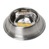 Hygienic Stainless Steel Pet Food Bowls with Non Slip Base for Mealtime