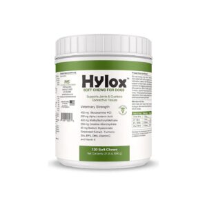 Hylox Soft Chews for Dogs Featured Glucosamine MSM Creatine Alpha Linolenic Acid