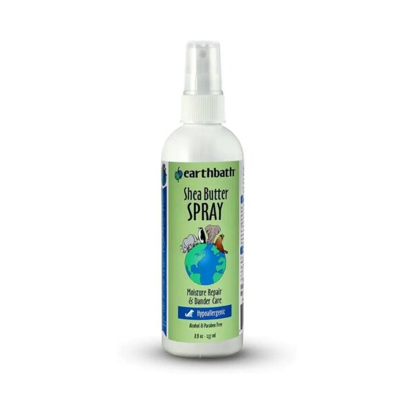 Hypoallergenic Shea Butter Spray for Pet Skin Care and Health