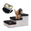 Ideal Pet Step Stair for Cats and Small Dogs Up to 20 Pounds Black