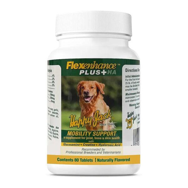 Improve Dog Hip Joint Health with Glucosamine and Green Lipped Mussel Supplement