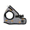 In Vest Dog Harness in Large Black and White