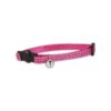 In-the-dark Pink Cat Collar