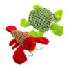 Inch Corduroy Plush Sea Creatures for Dogs with Hypoallergenic Materials