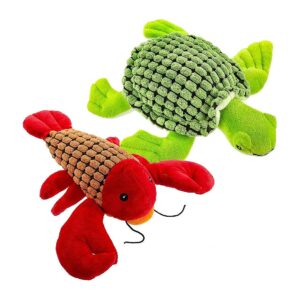 Inch Corduroy Plush Sea Creatures for Dogs with Hypoallergenic Materials