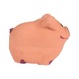 Inch Pink Latex Pig Dog Toy Soft Plush Companion for Small Breeds