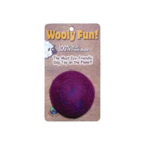 Inch Wooly Fun Ball Interactive Dog Toy Durable Suitable Any Breed