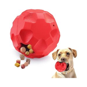 Indestructible Dog Ball with Food Dispensing Function for Large Breed Aggressive Chewers