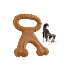 Indestructible Dog Toy for Large Dogs with Real Food Flavor