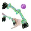 Indestructible Rope Toys for Tug Games and Teeth Cleaning for Large Medium Dogs