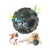 Indestructible Squeaky Dog Toy Ball for Aggressive Chewers and Large to Small Breeds