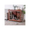 Indoor Kennel for Small to Medium Dogs, Heavy Duty Construction, 8 x 26 x 33 Inches