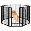 Indoor Outdoor Pet Exercise Pen for Small to Medium Size Animals