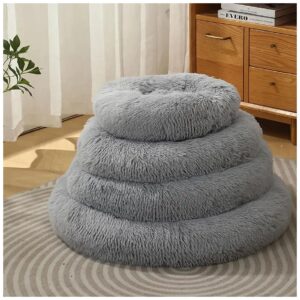 Indoor Pet Bed for Small and Medium Cats and Dogs with Soft Cotton