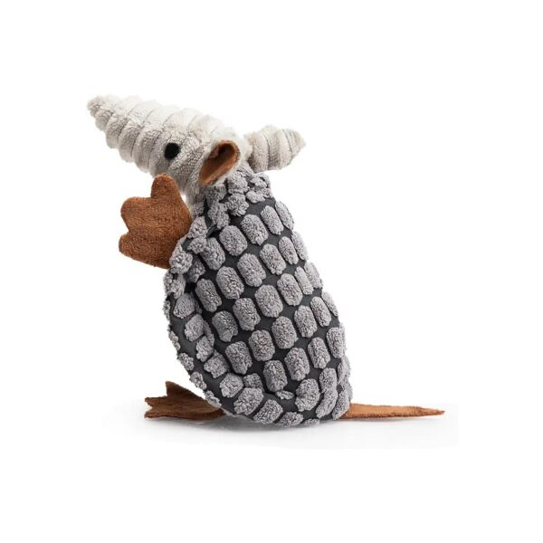 Innovative Plush Armadillo Dog Chew Toys with Crinkle Sound for Dogs of All Breeds