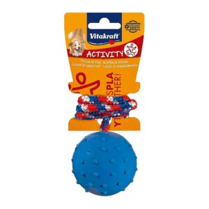 Innovative Rubber Ball with Heavy Duty Rope for Dogs and Their Owners