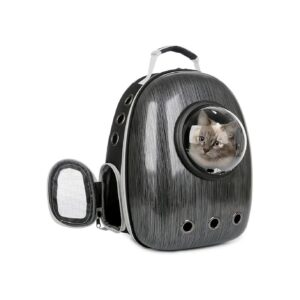 Innovative Space Cat Backpack with Ventilation Holes and Safety Clasp for Fearless Travel