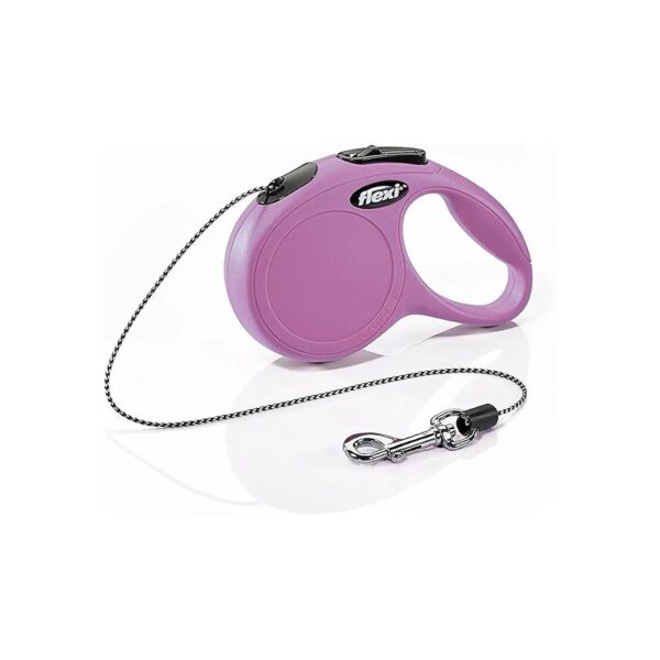 Innovative XS Cat Leash with Multi-Color Pink Line and Soft Adjusting Components