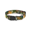 Inspired Disney Bambi & Friends Patterned Dog Collar with Adjustable 1/2" Wide Design