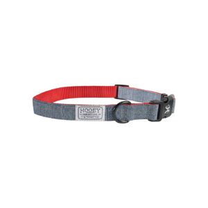 Inspired Dog Collar with 2-Ply Polyester Webbing and Fabric Face