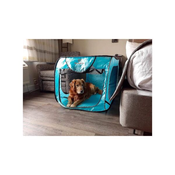 Instant Pop Open Travel Crate for Pet Travel and Adventures